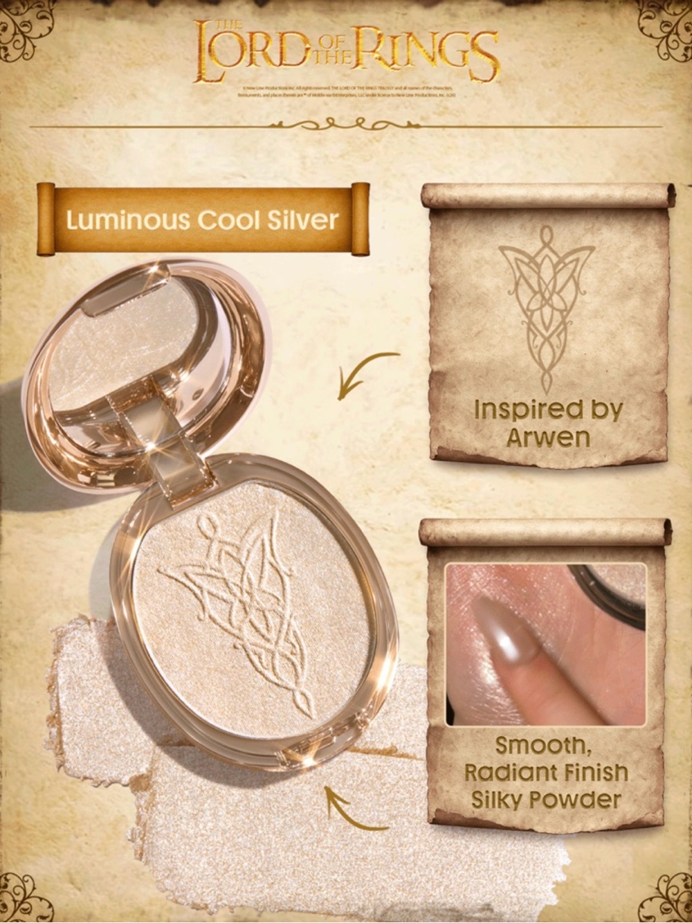 🧡New SheGlam Lord Of the Rings Makeup Collection - Picture 6 of 16